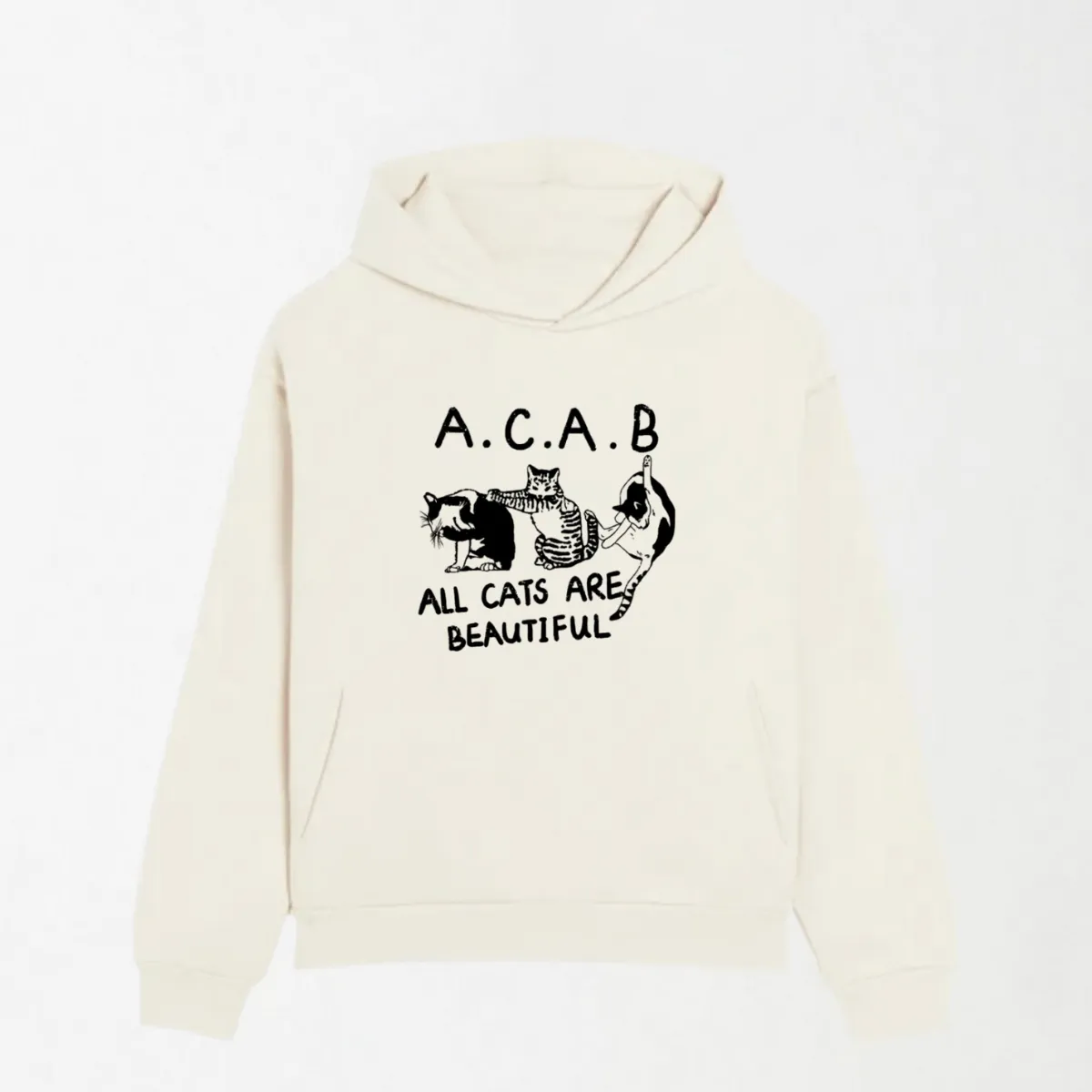 ACAB Cats - Graphic Hoodie