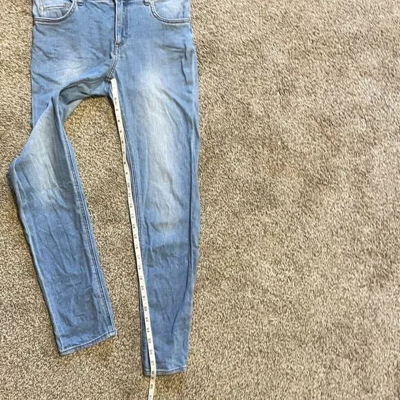 Acne Studios Skin 5 Skinny Jeans Ace Sky Blue Size 27