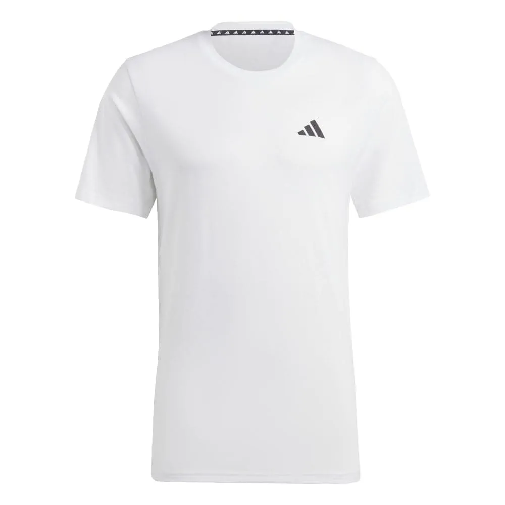 adidas Men's Essentials Feel Ready Training T-Shirt, White/Black