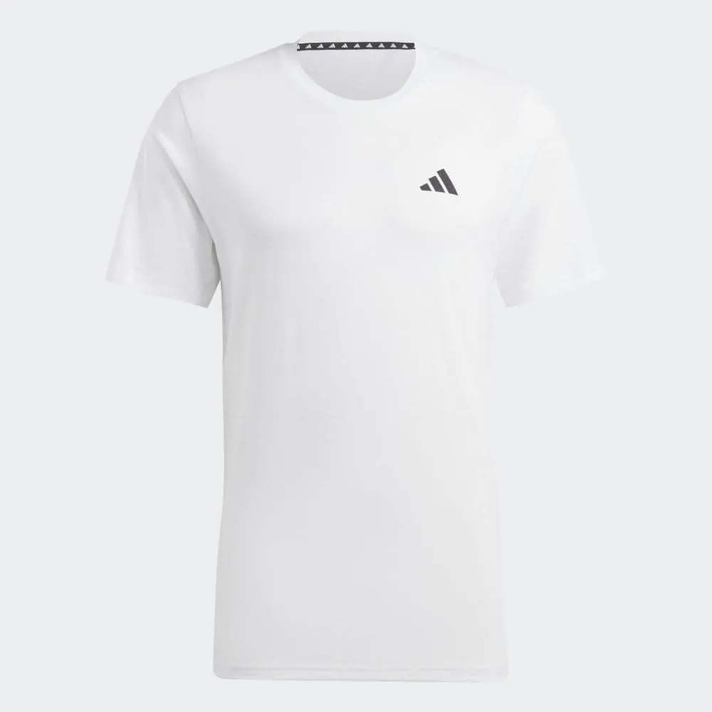 adidas Men's Essentials Feel Ready Training T-Shirt, White/Black