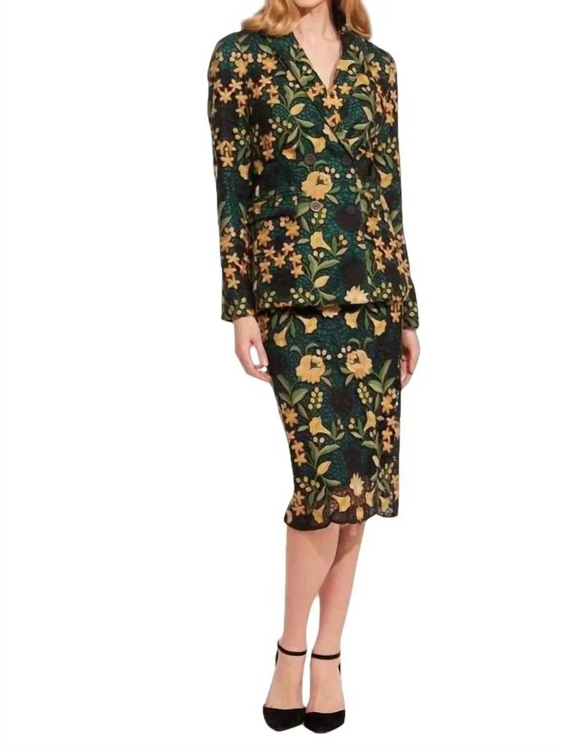 Alexey Jacket In Harvest Bloom