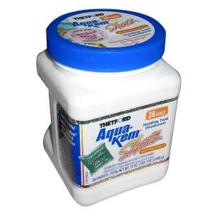 Aqua-Kem Shotz - 24 Toss-Ins Holding Tank Deodorant - Garden Mist