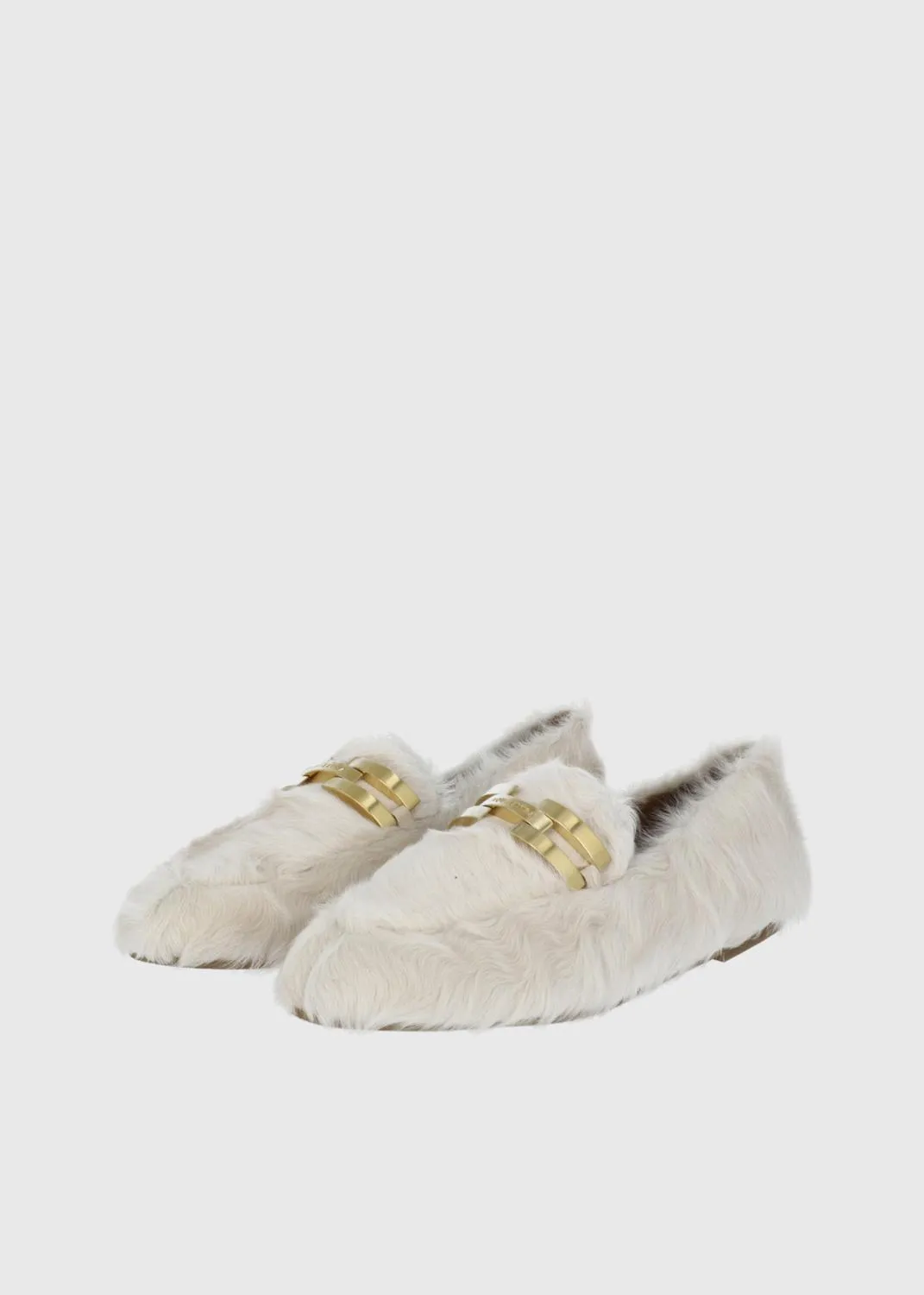 Aquazzura Mocasines Furry Brandi QZR-FURRYBRM
