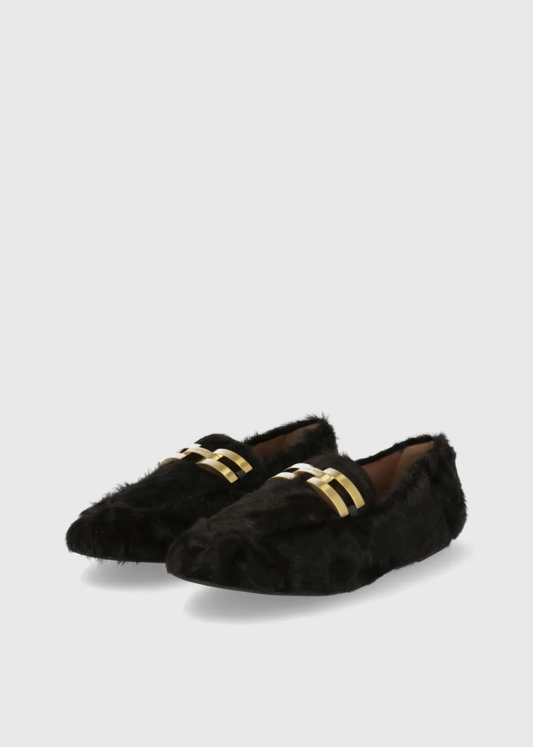 Aquazzura Mocasines Furry Brandi QZR-FURRYBRM