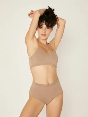 Bamboo Yoga Top 2.0 - Caramel