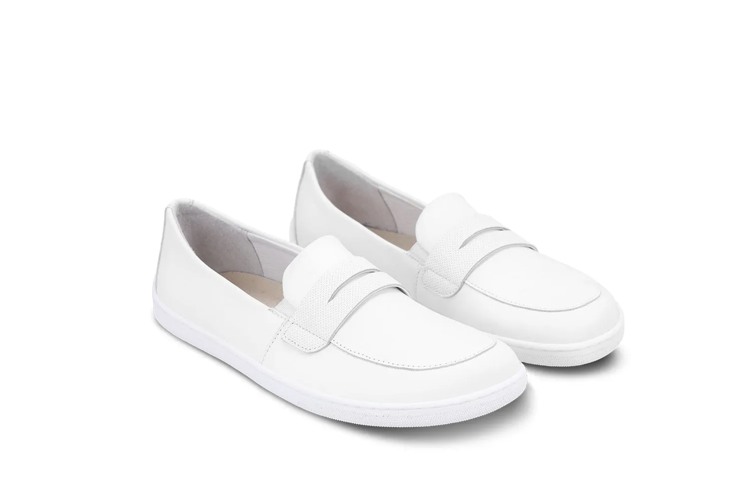 Barefoot Moccasins Be Lenka Buena - All White (UNISEX)