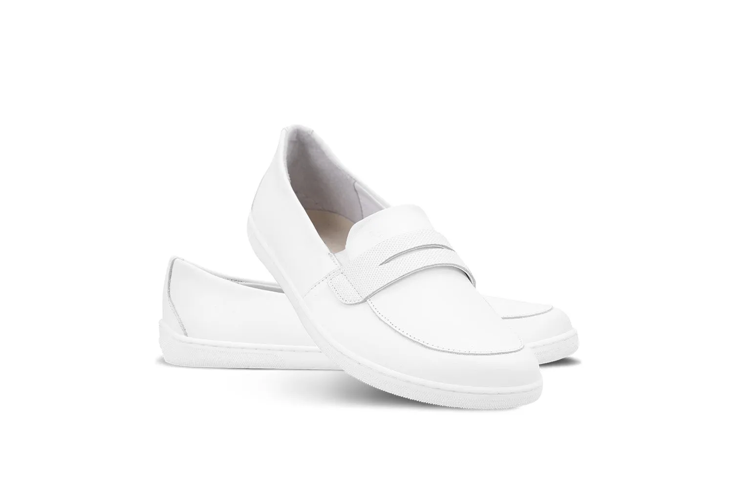 Barefoot Moccasins Be Lenka Buena - All White (UNISEX)