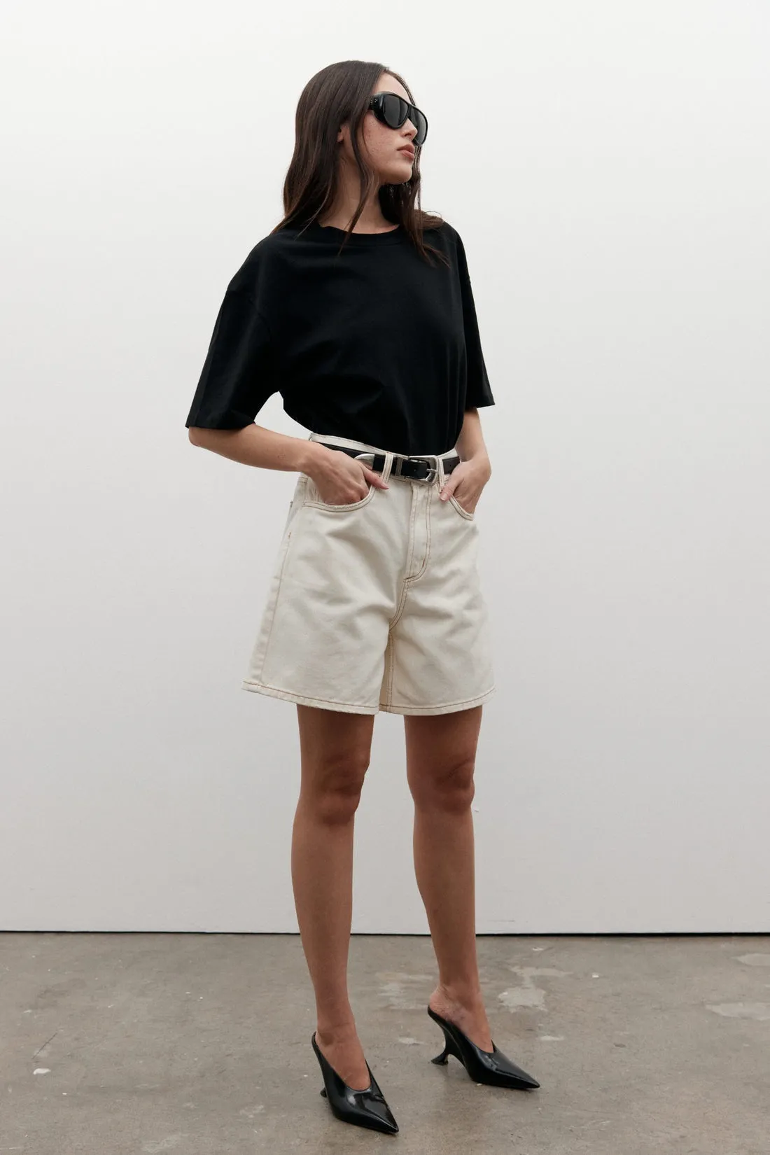 Bayse Jonas Boyfriend Tee - Black