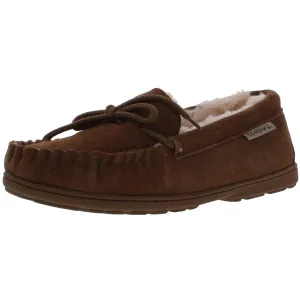 Bearpaw Womens Mindy Suede Slip On Moccasins