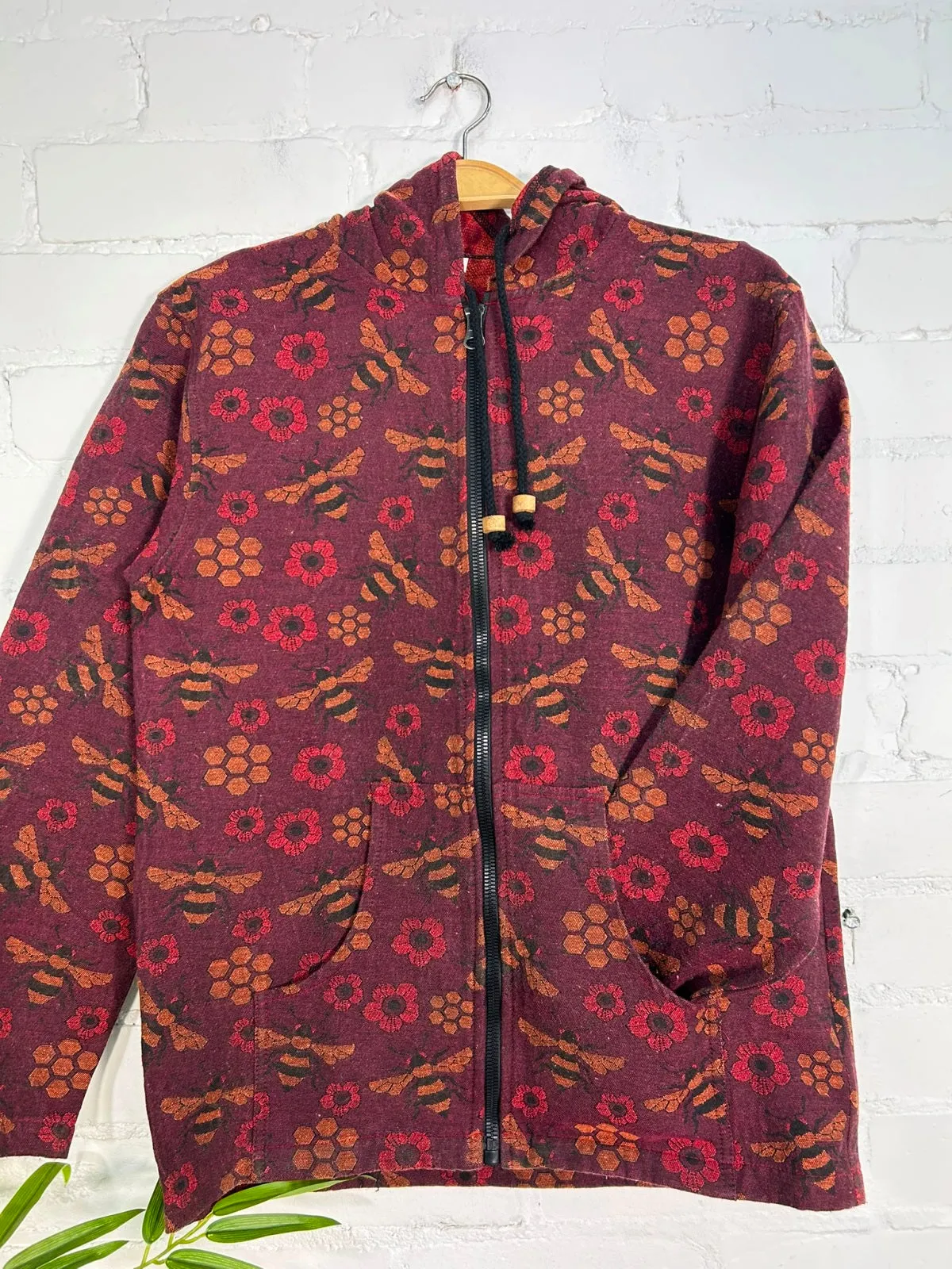 Bee Hooded Zip Jacket