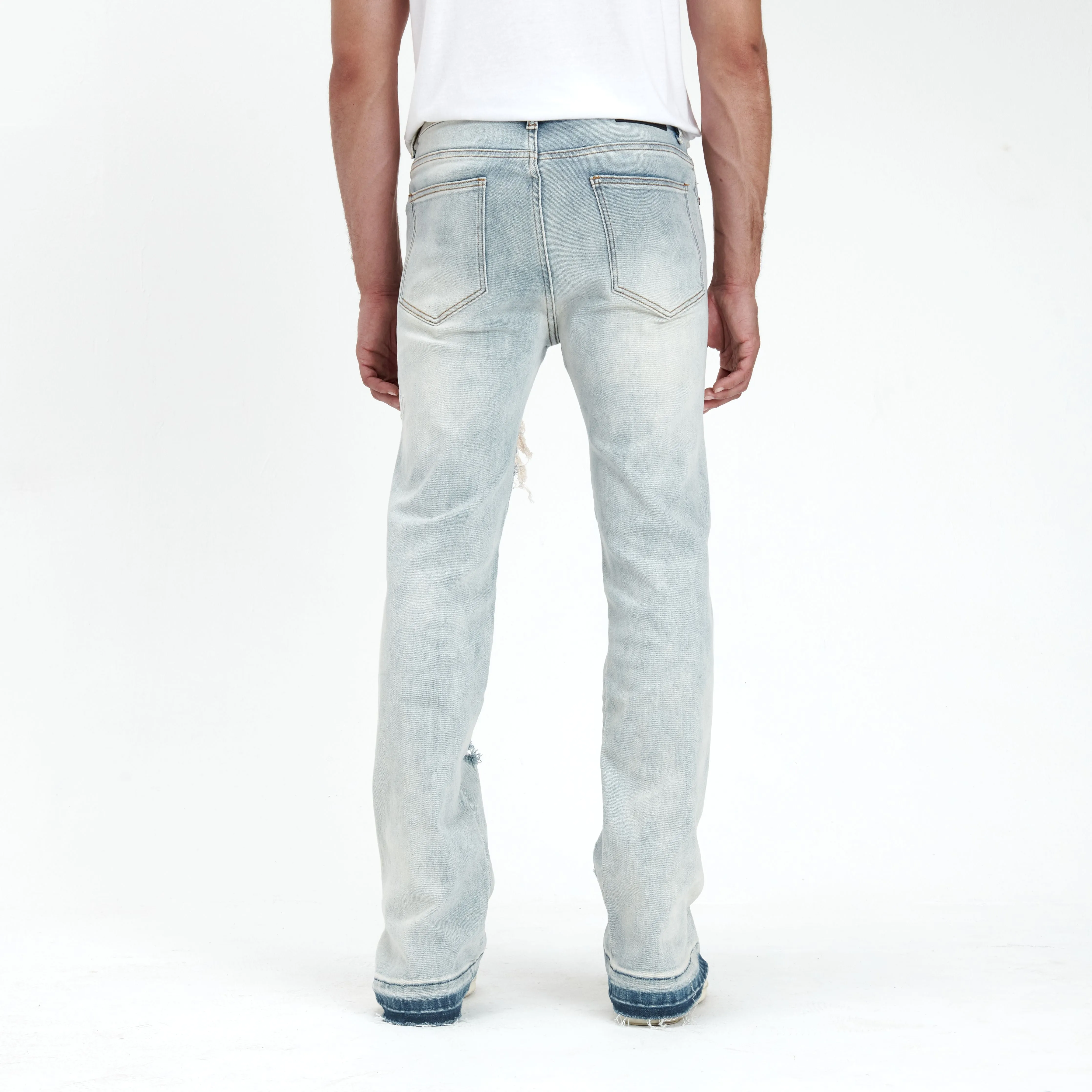BERKO STACK DENIM (FADED BLUE STONE)