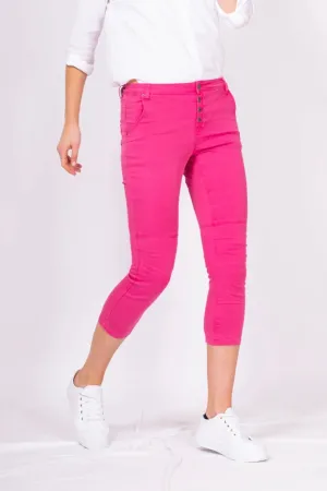 Bianco Aligote Boyfriend Jeans - Pink
