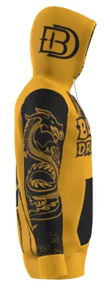 Black Dragons - Sublimated Draco Hoodies