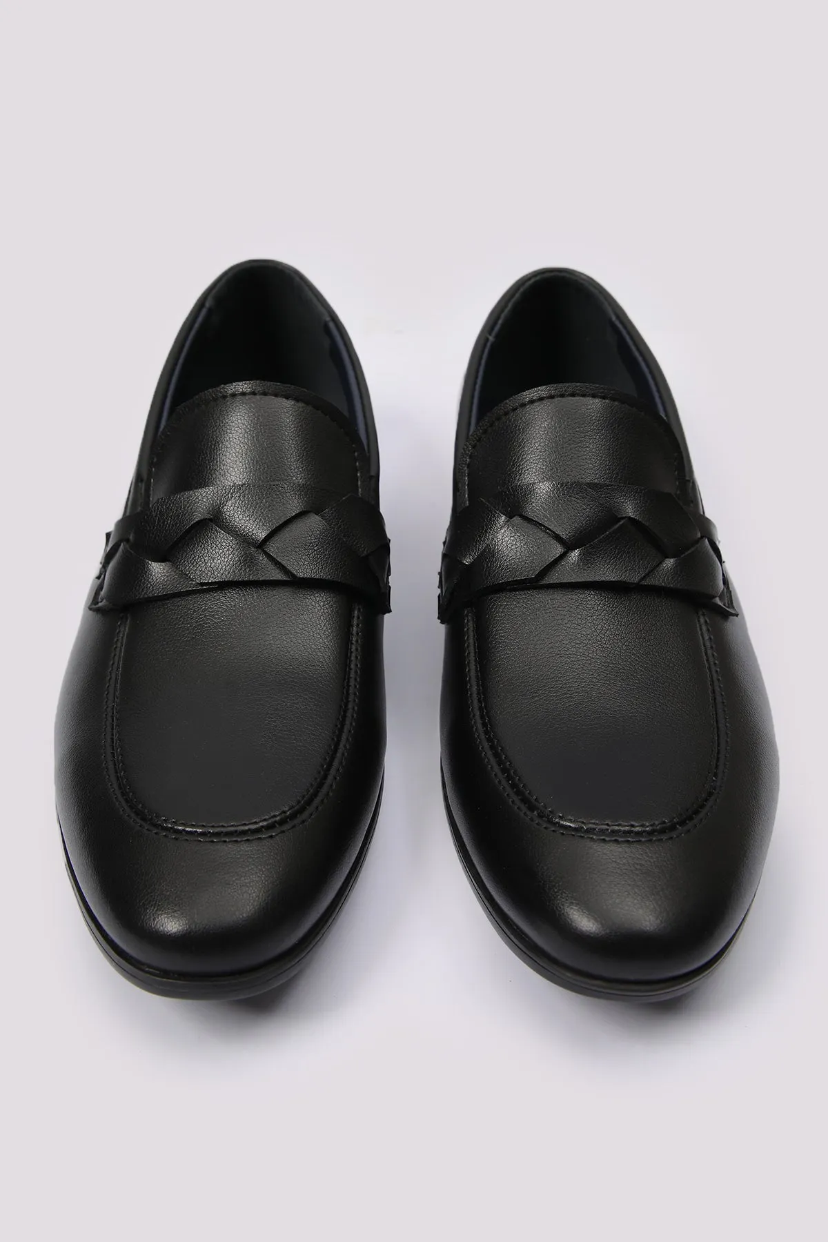 BLACK SNAFFLE LOAFER