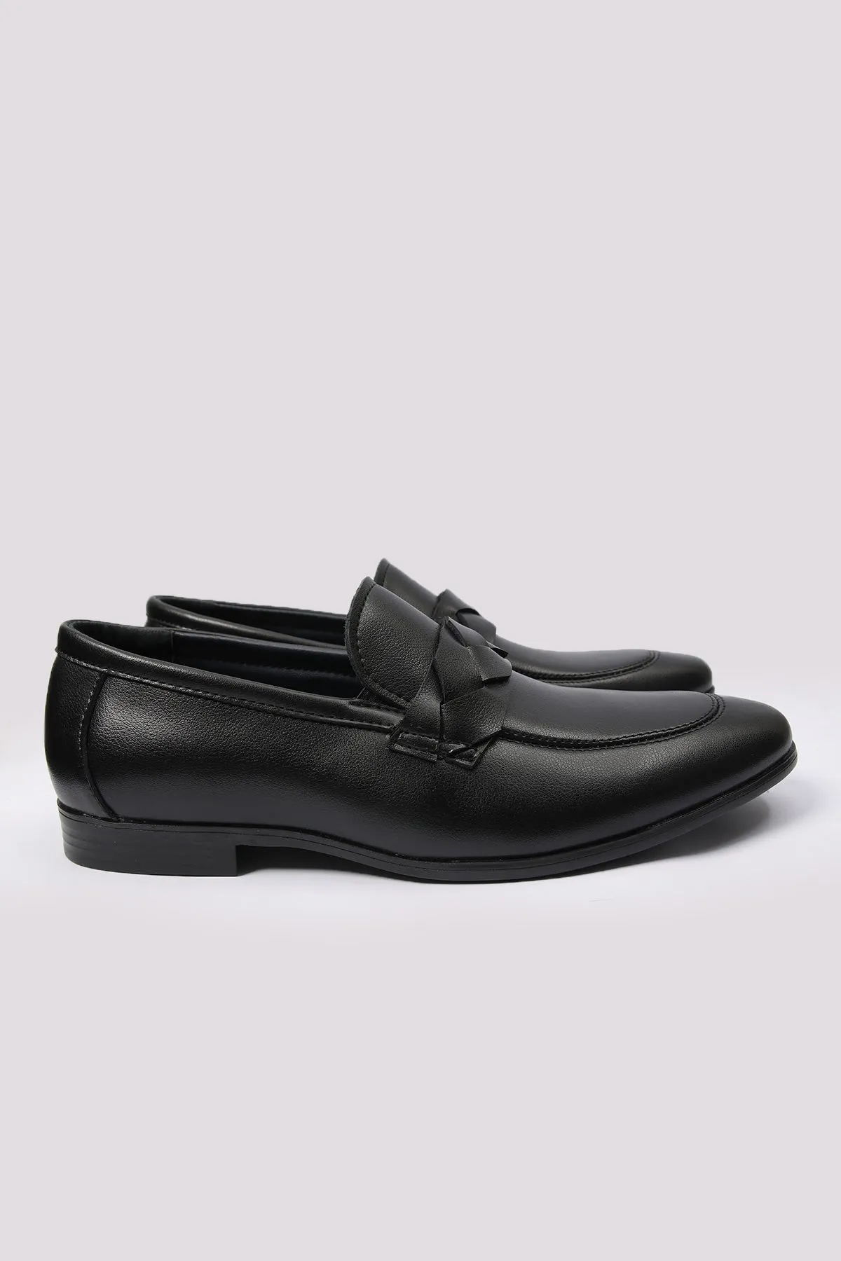 BLACK SNAFFLE LOAFER