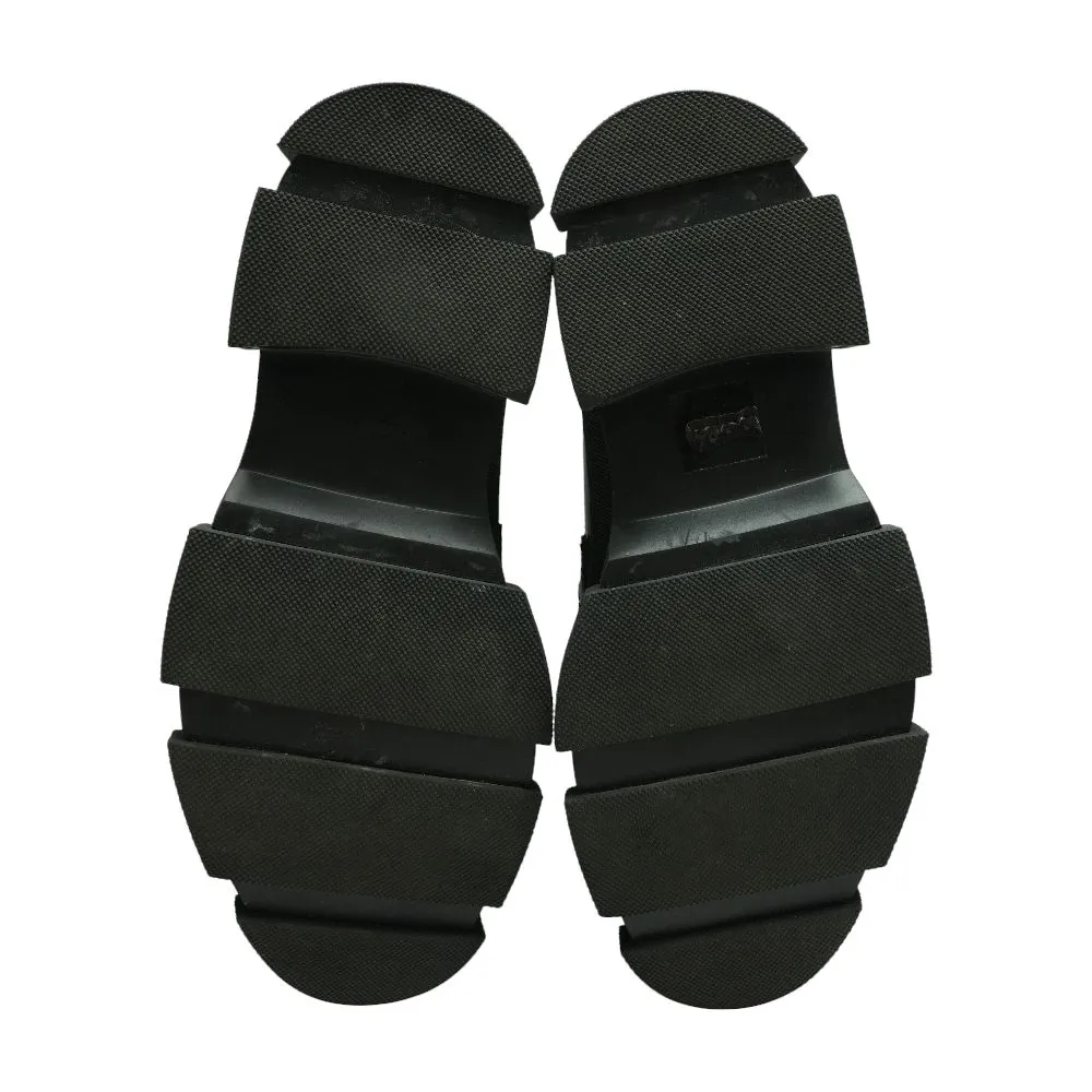 Black Spazzolato Gao Loafer Shoes