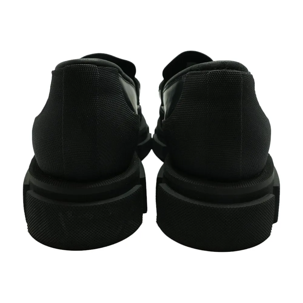 Black Spazzolato Gao Loafer Shoes