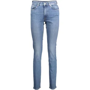 Blue Cotton Jeans & Pant