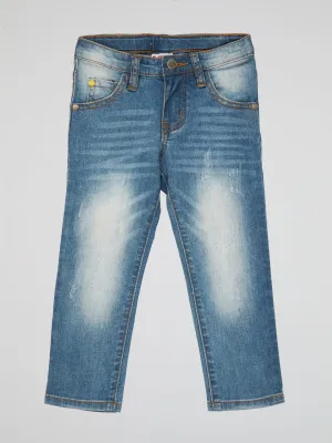Blue Faded Jeans (Kids)