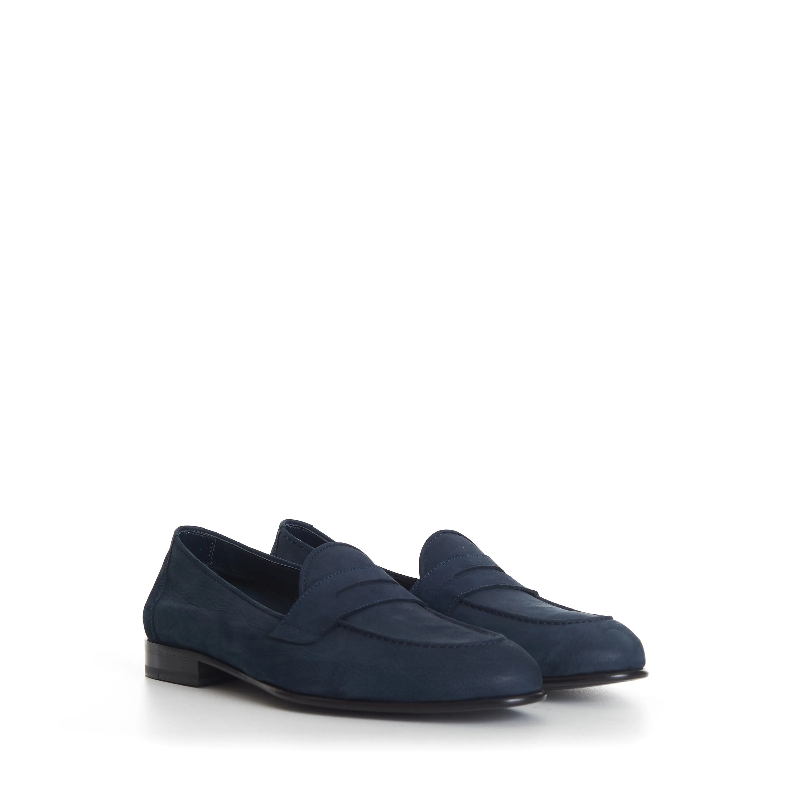 Blue Suede 'Appia' Penny Loafer