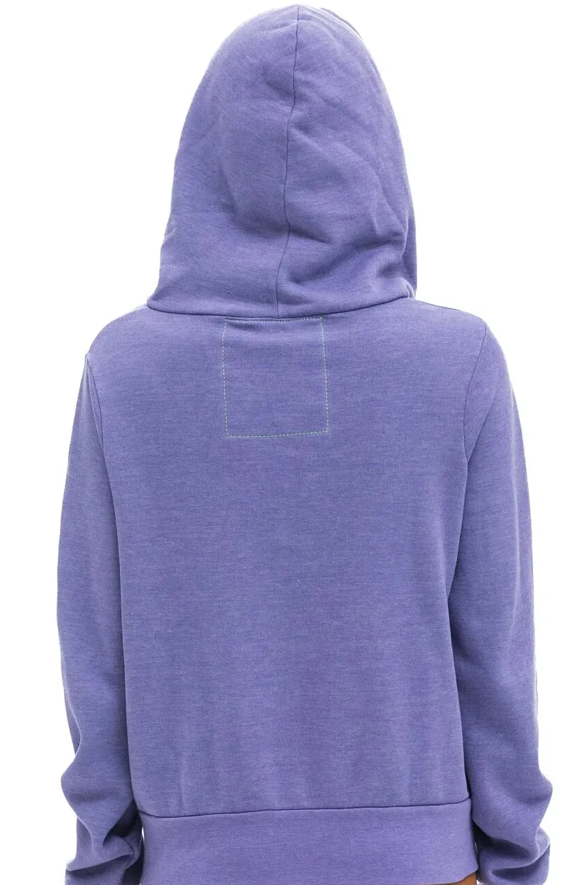 Bolt 2 Zip Hoodie - Lavender/Neon Pink