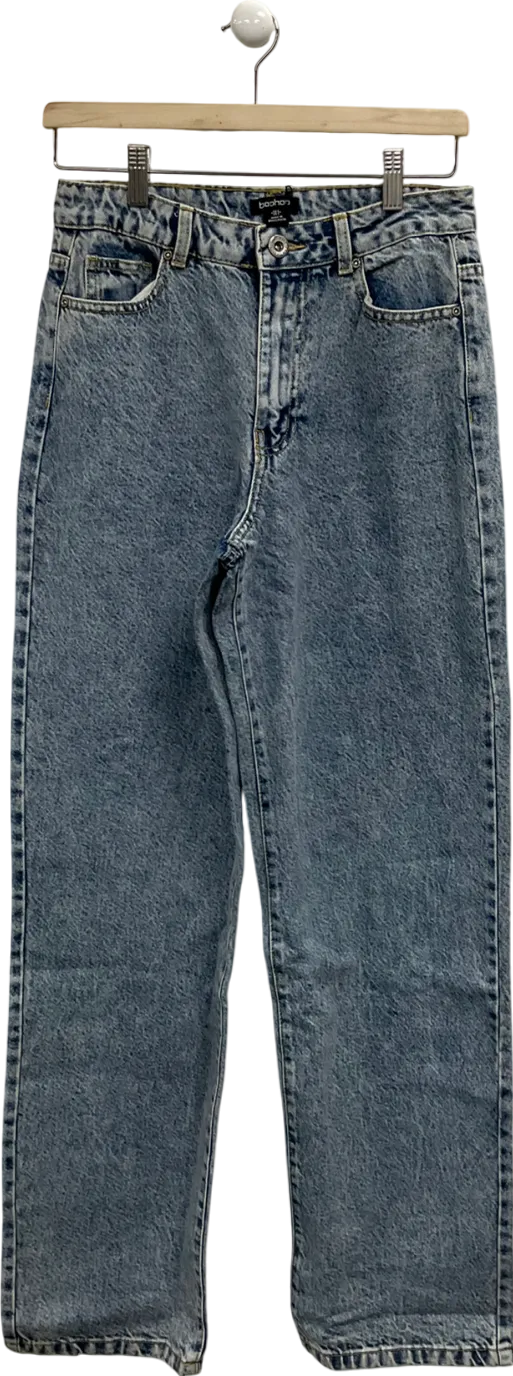 boohoo Blue Basics Boyfriend Jeans UK 6