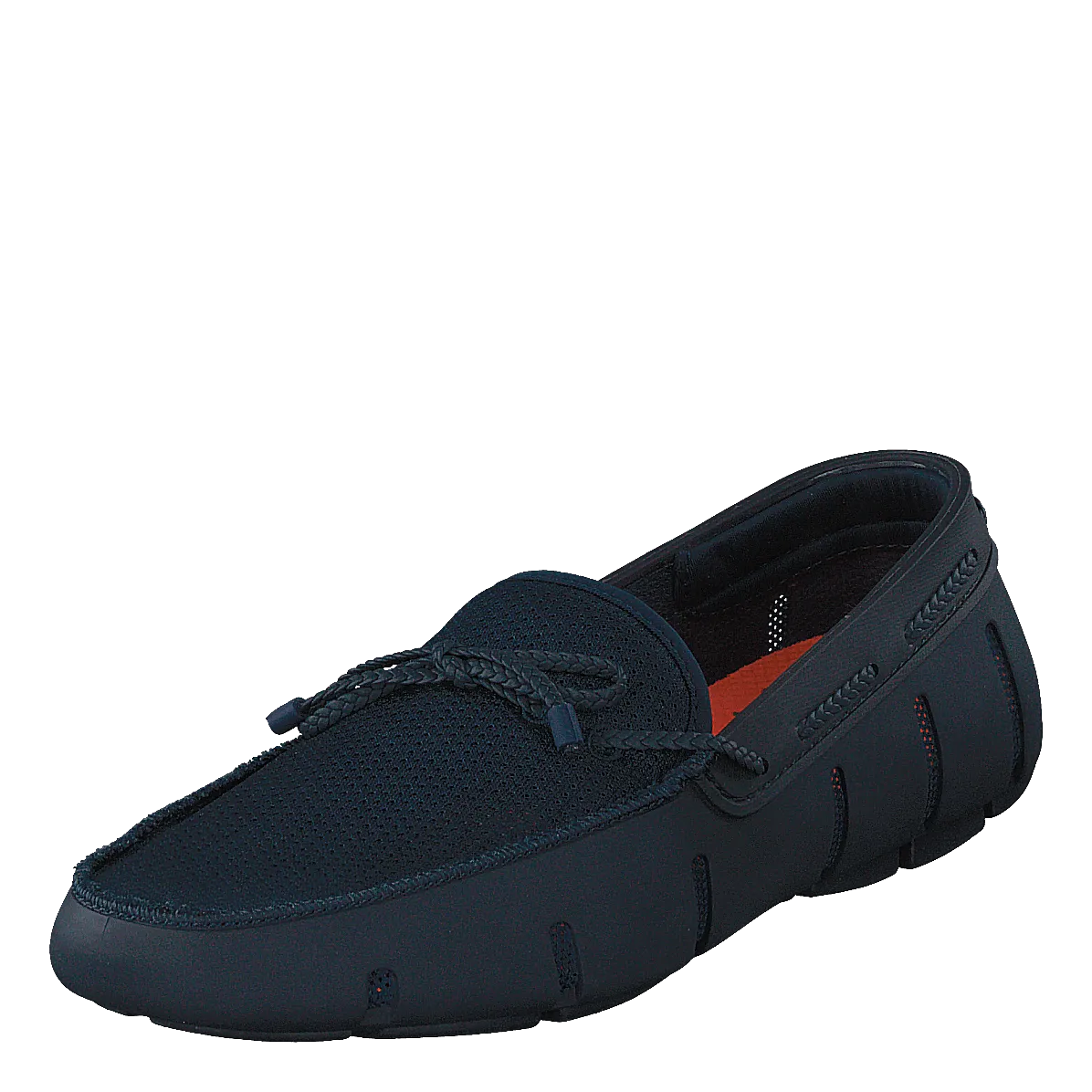 Braided Lace Loafer Navy