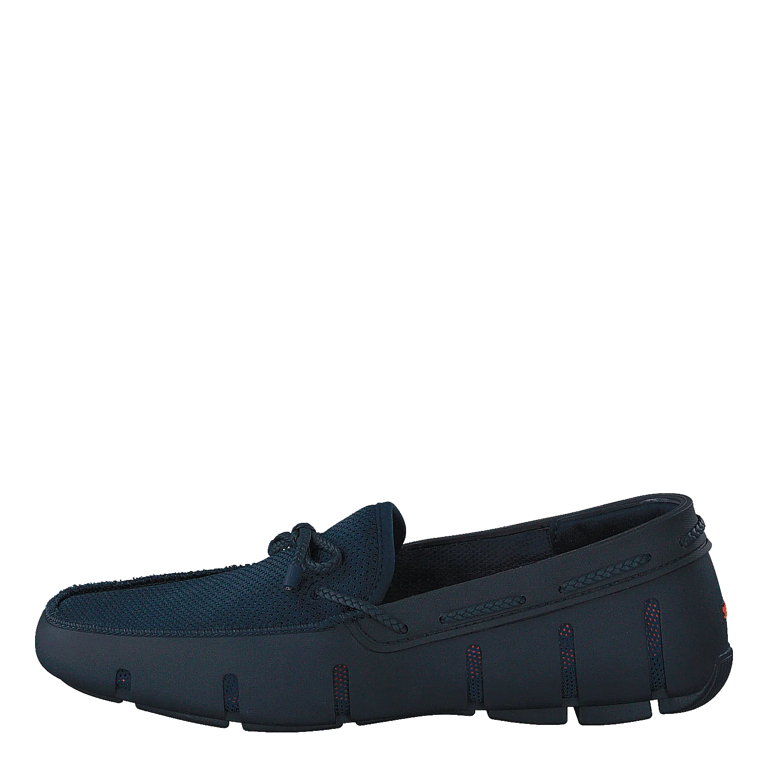 Braided Lace Loafer Navy