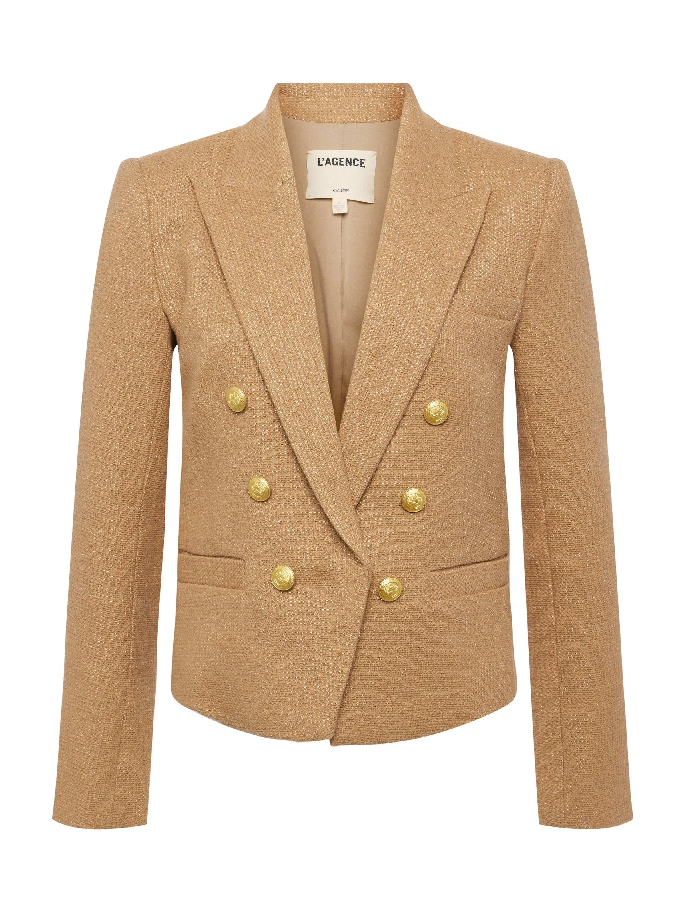 Brooke Open-Front Blazer