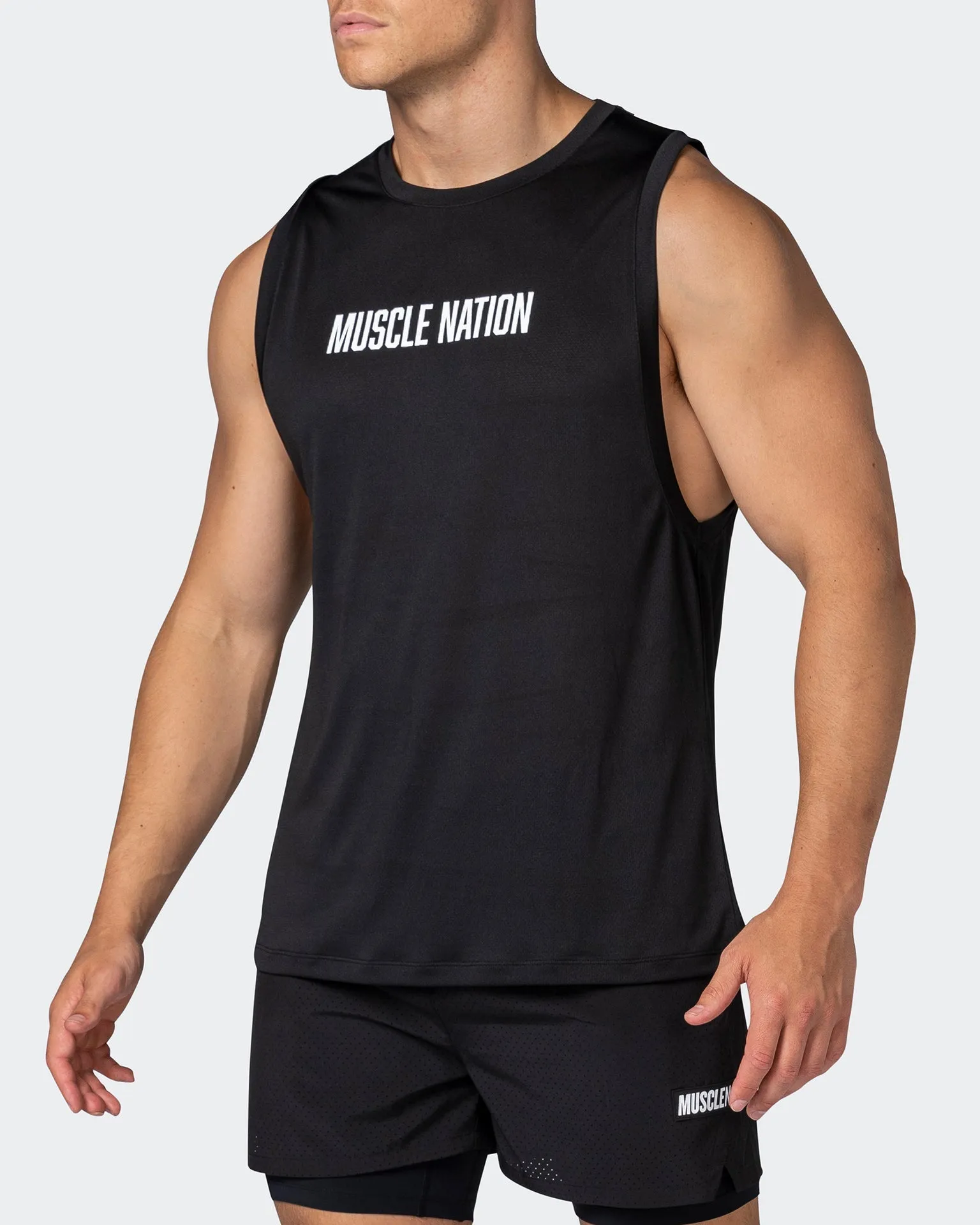 Burly Training Tank - Black