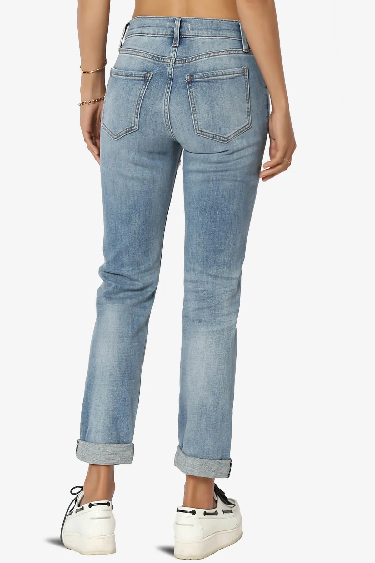 Caitlin Distressed Boyfriend Jeans