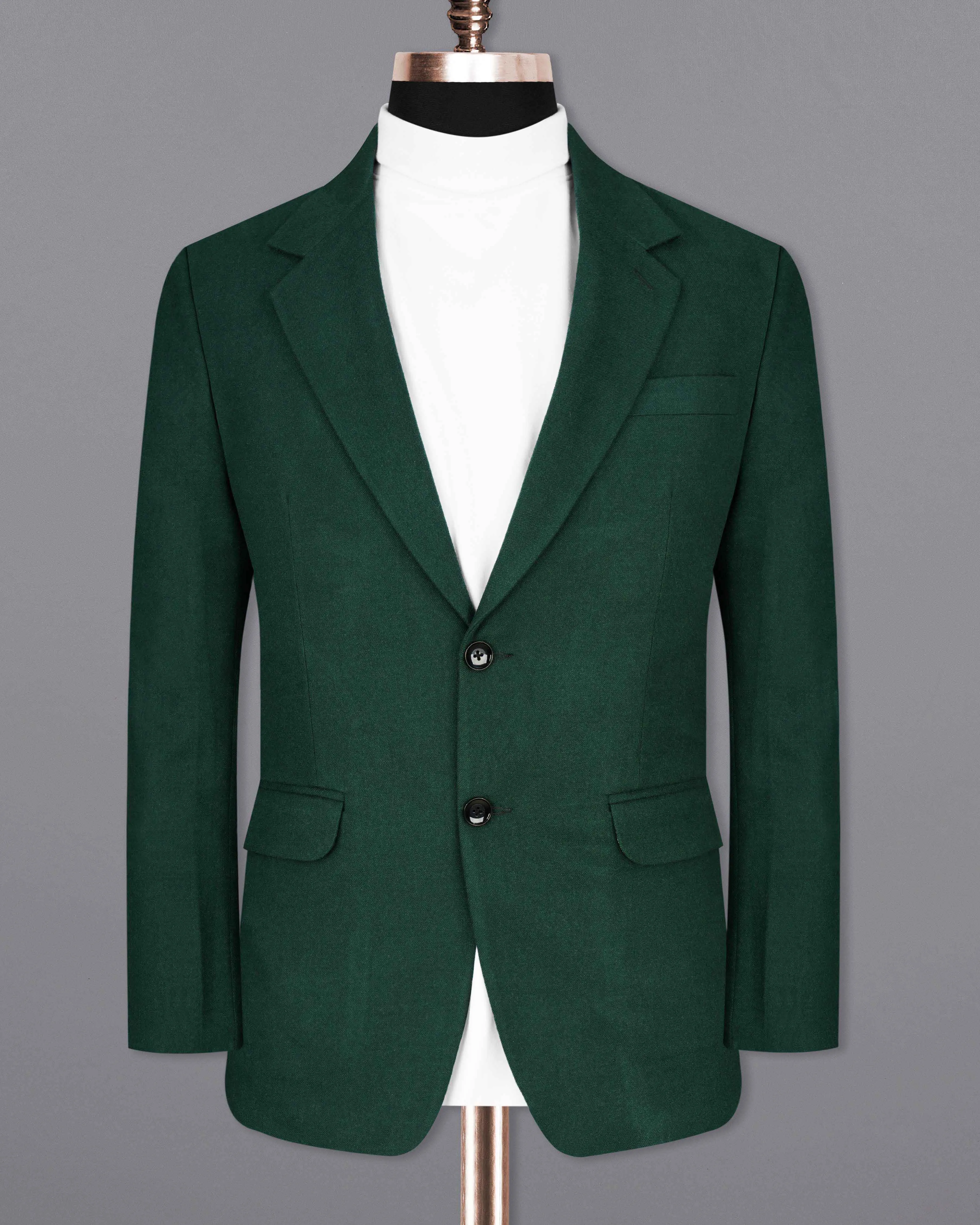 Celtic Green Single Breasted Blazer