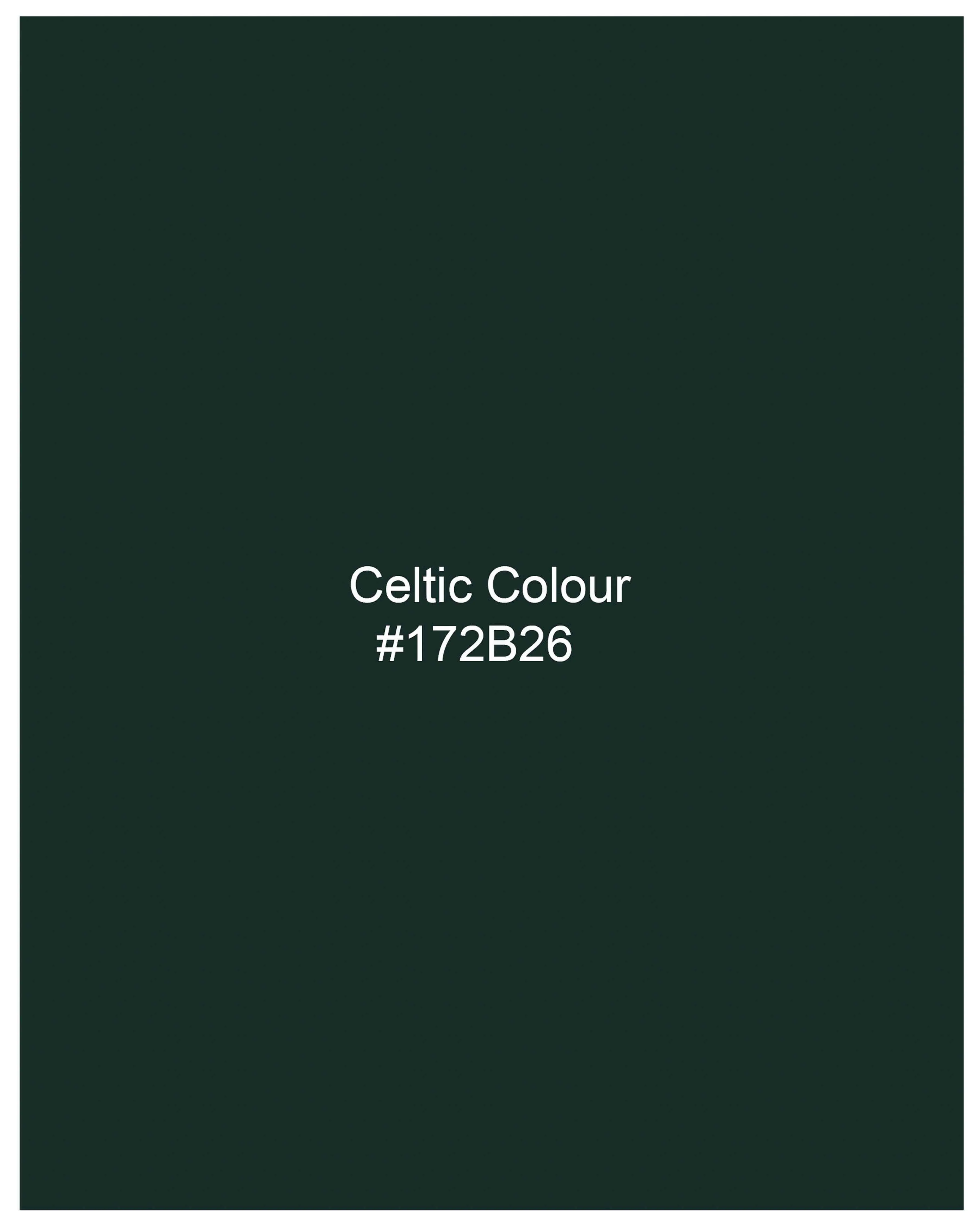 Celtic Green Single Breasted Blazer