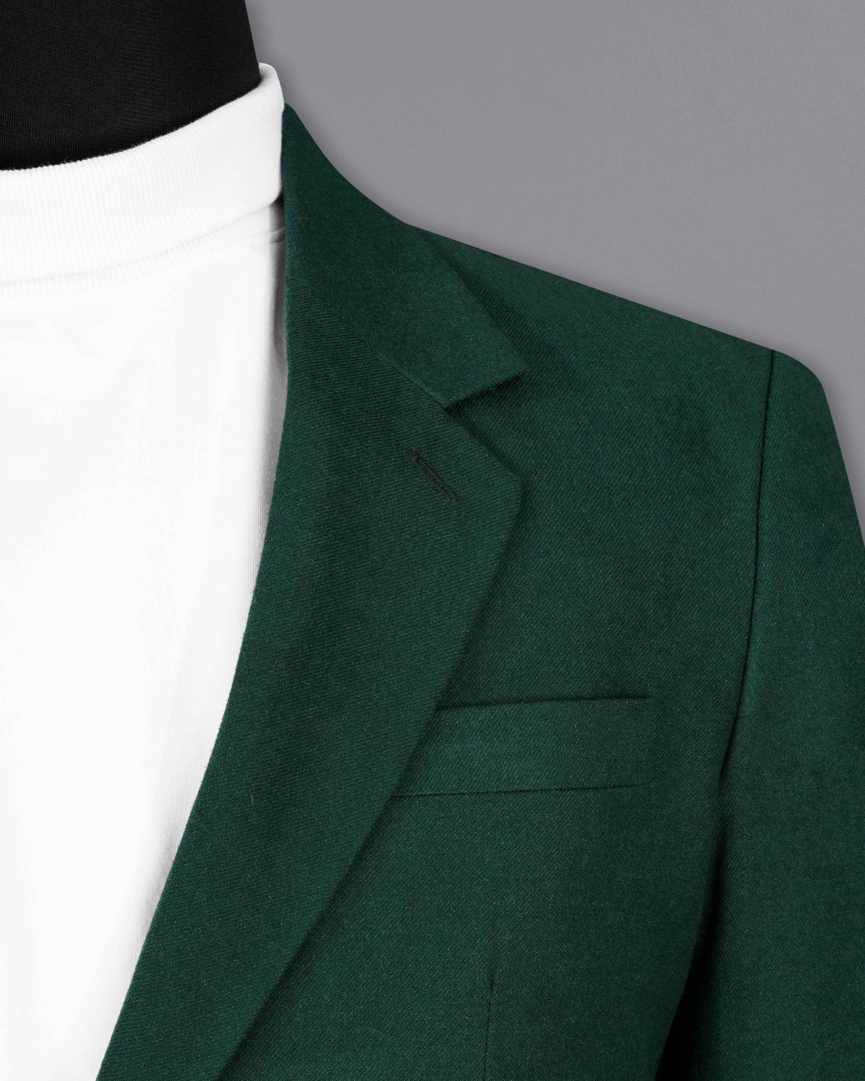 Celtic Green Single Breasted Blazer