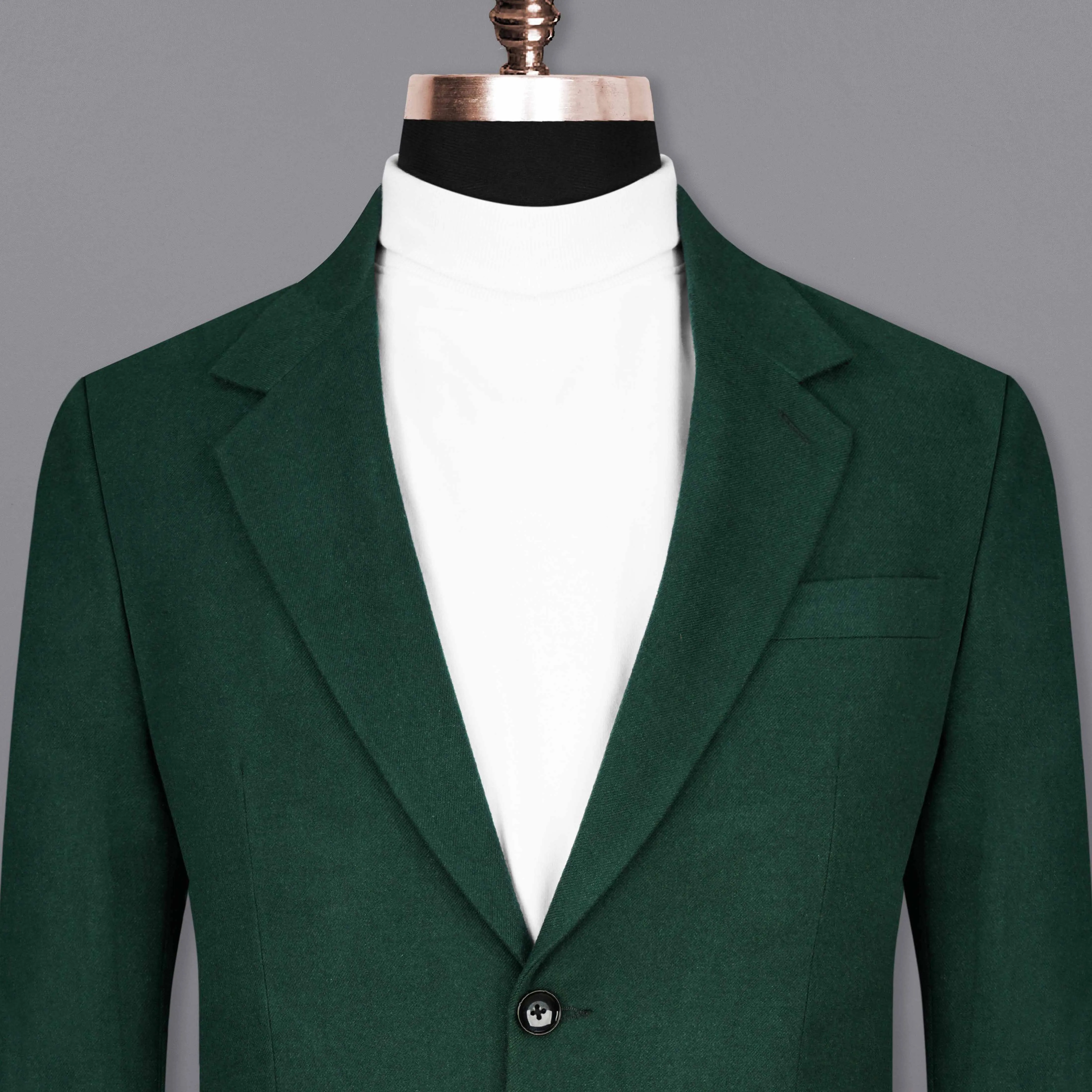 Celtic Green Single Breasted Blazer