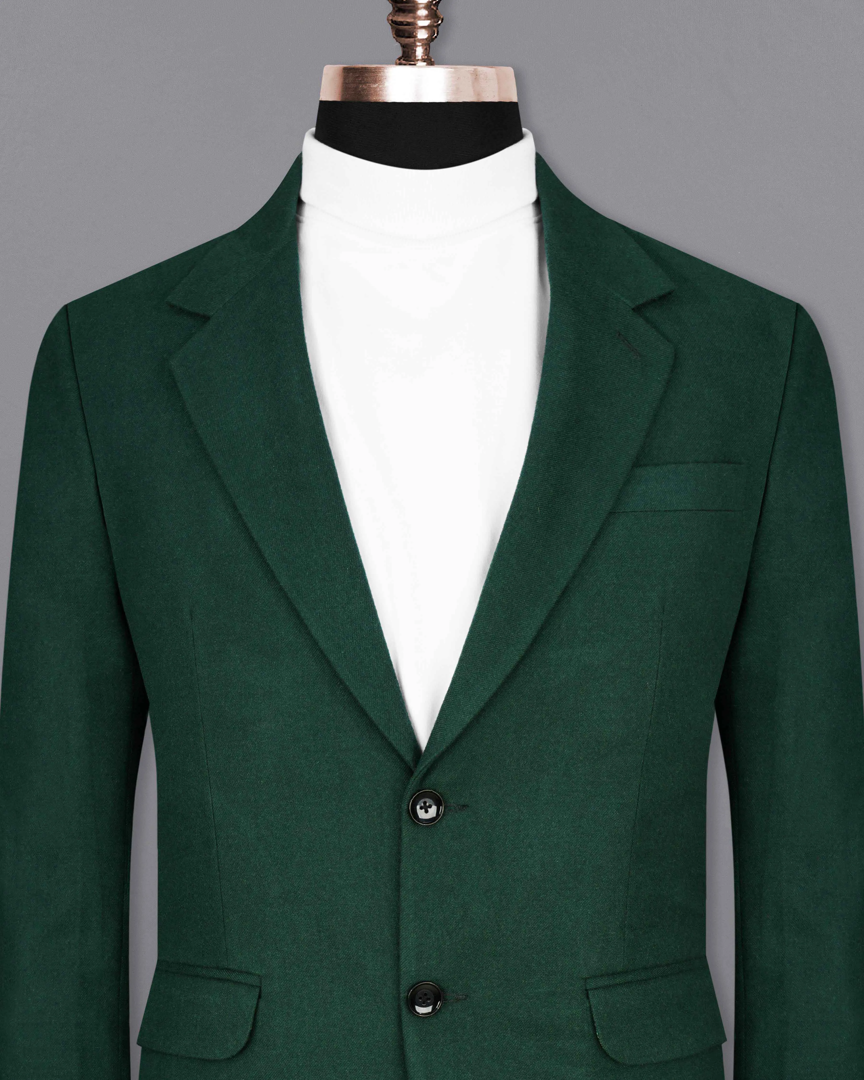 Celtic Green Single Breasted Blazer