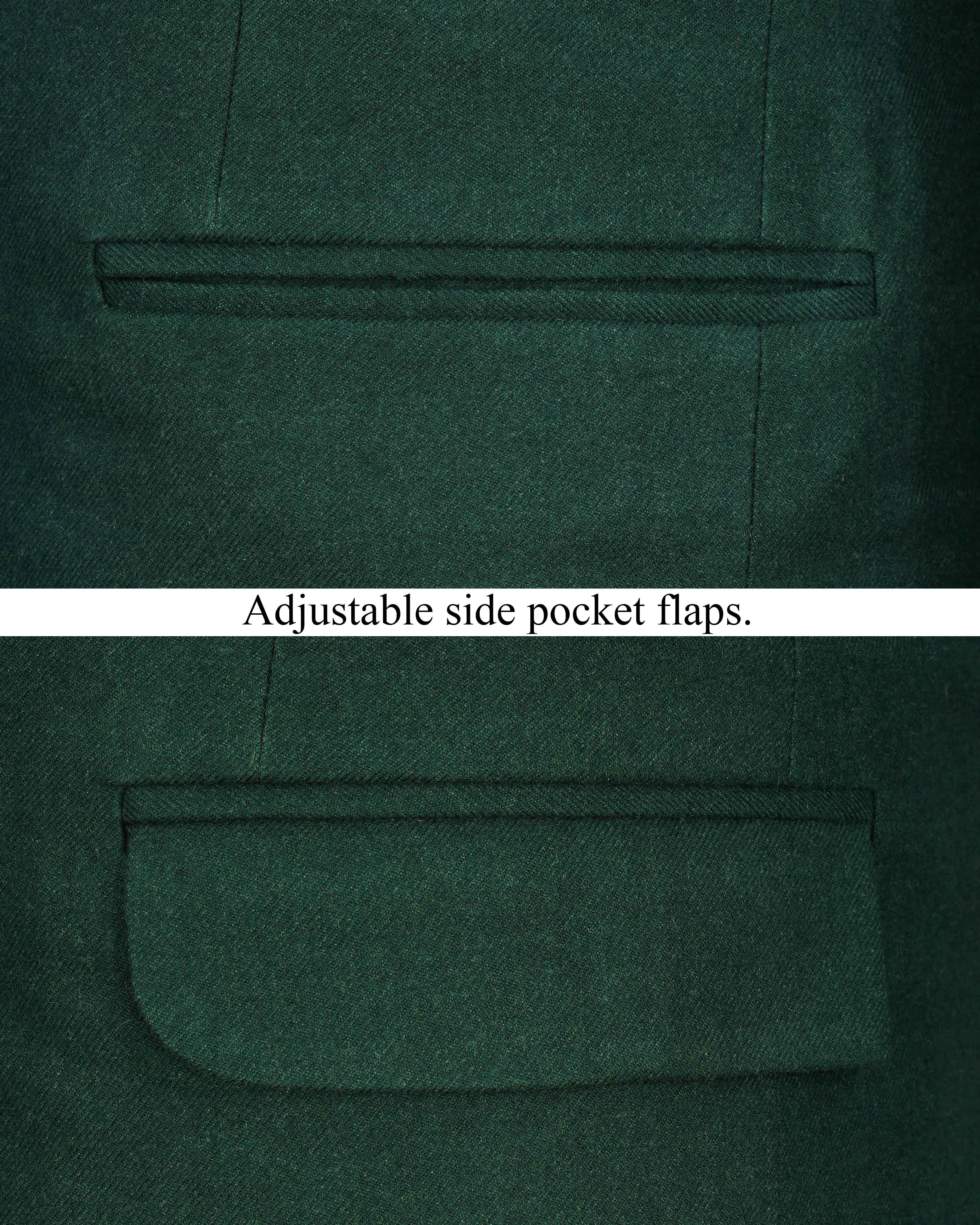 Celtic Green Single Breasted Blazer