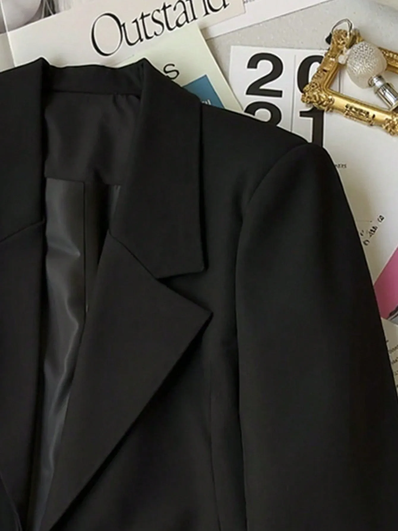 Chaqueta de trabajo de manga larga para mujer