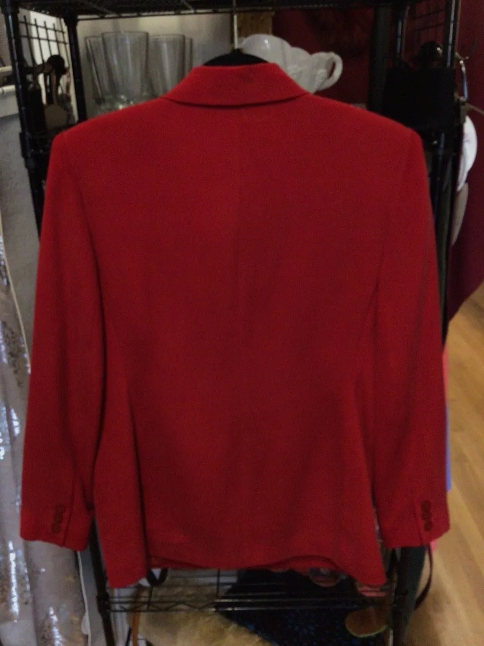 CHAUS 100% SILK BLAZER, size 10  #3003