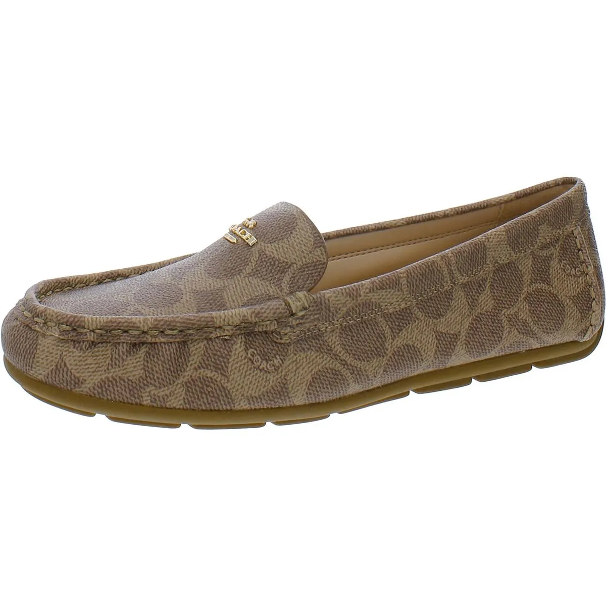 Coach Womens Marley Logo Driving Moccasins