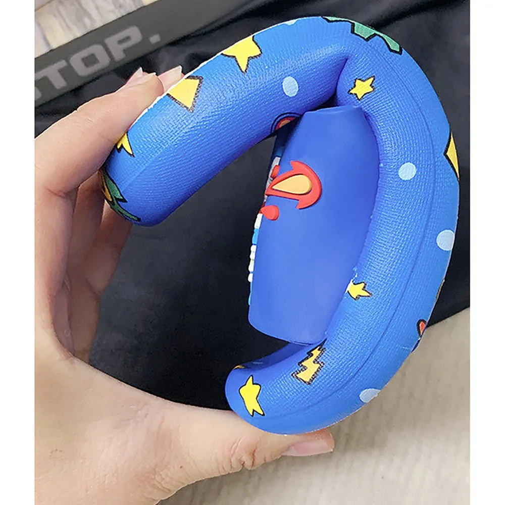 Cobalt Blue all over Dino theme Slip on Clogs, Summer/Monsoon all season Footwear for Toddlers & Kids.