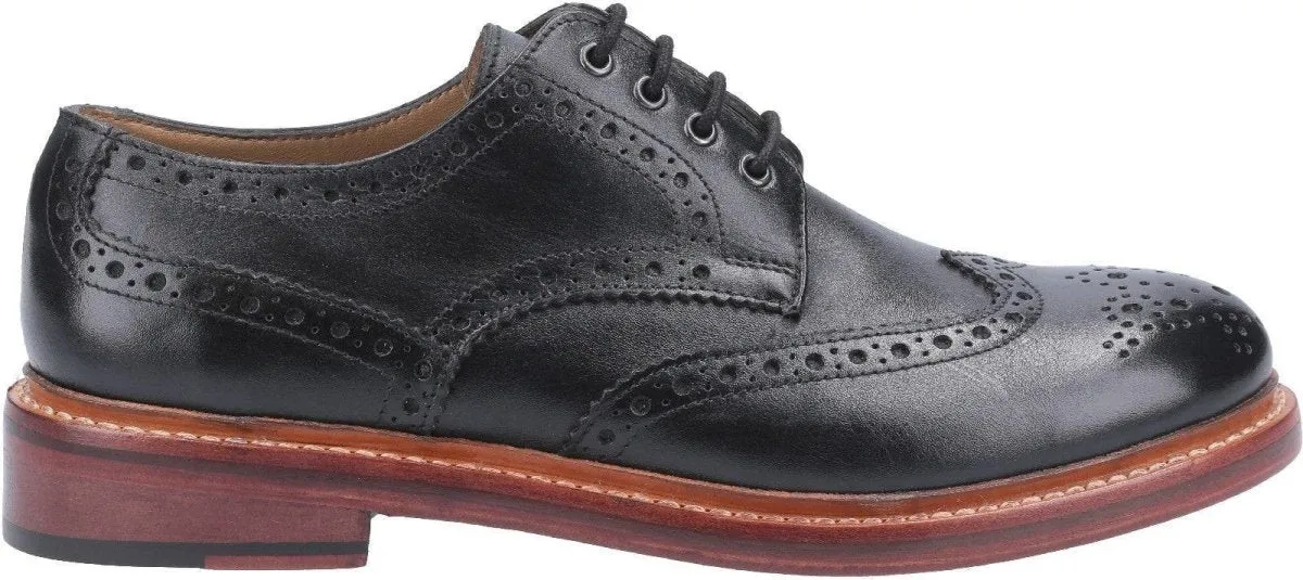 Cotswold Quenington Mens Leather Brogue Shoes