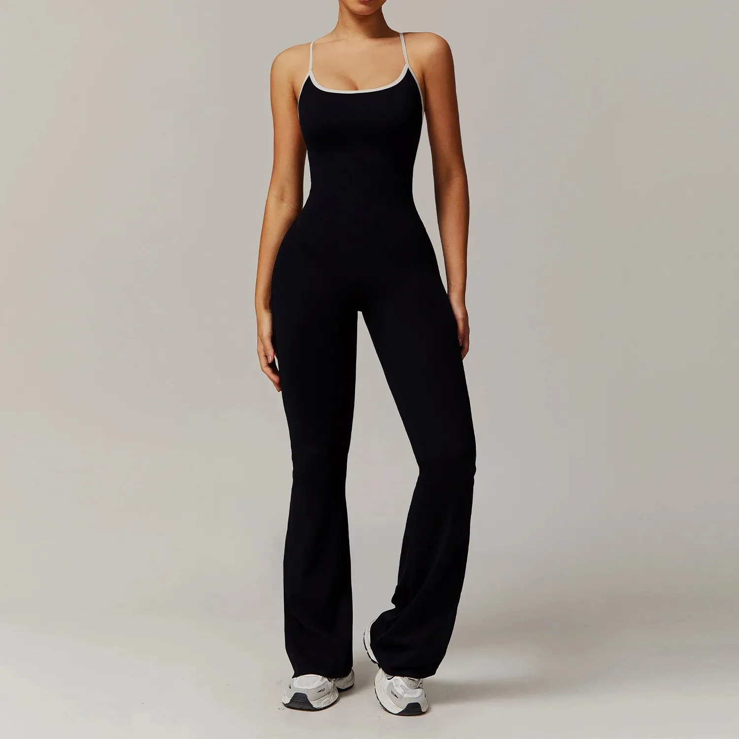 Cross Back Yoga Jumpsuit