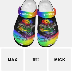 Custom Name - Lgbt Personalized Clog