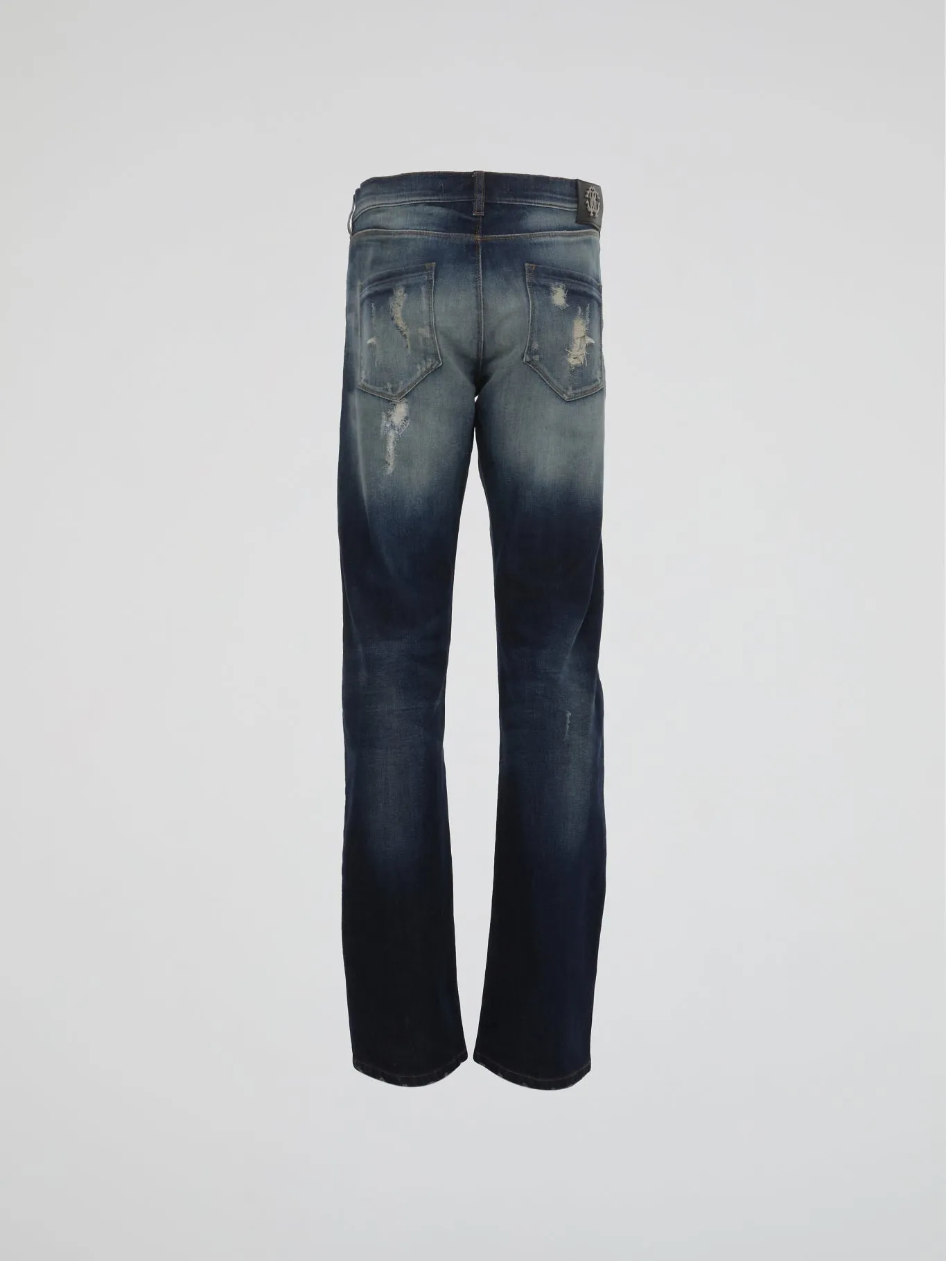 Distressed Denim Jeans
