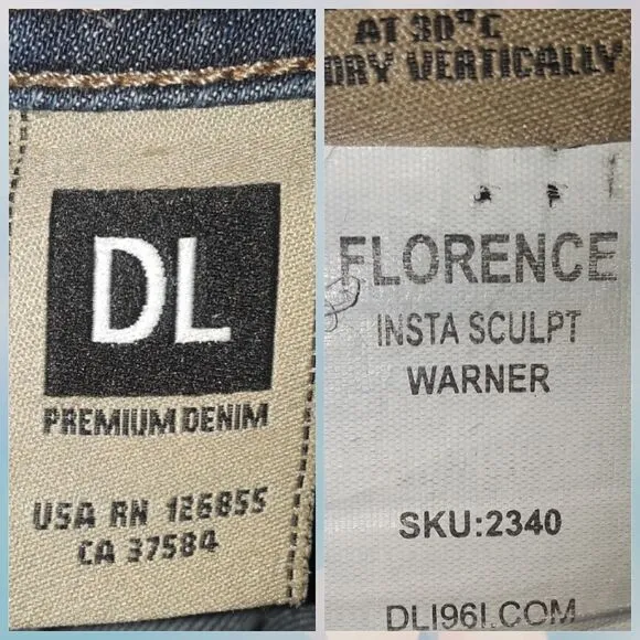 DL1961 jeans - florence instasculpt skinny Jeans