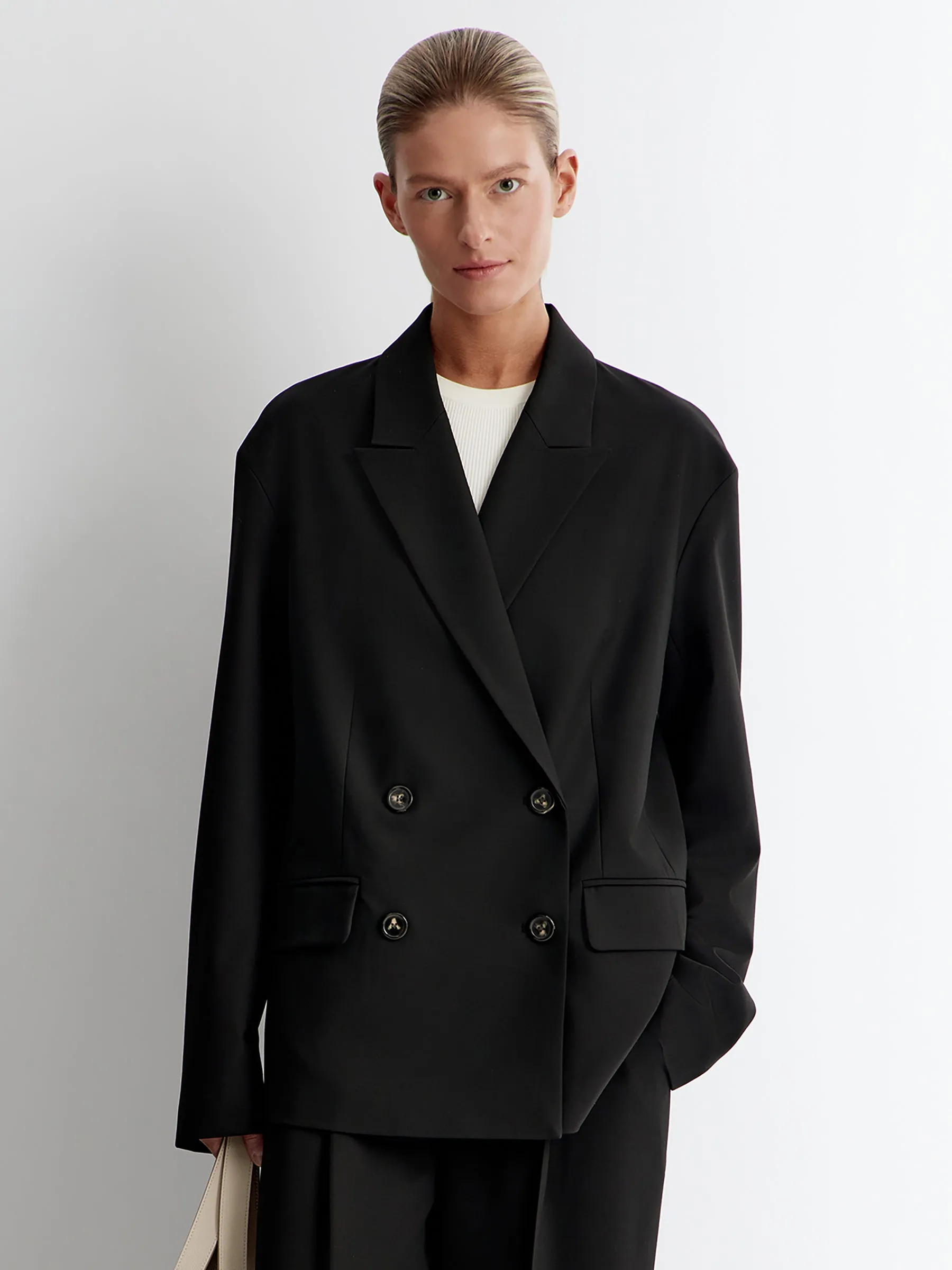 Double-breasted blazer