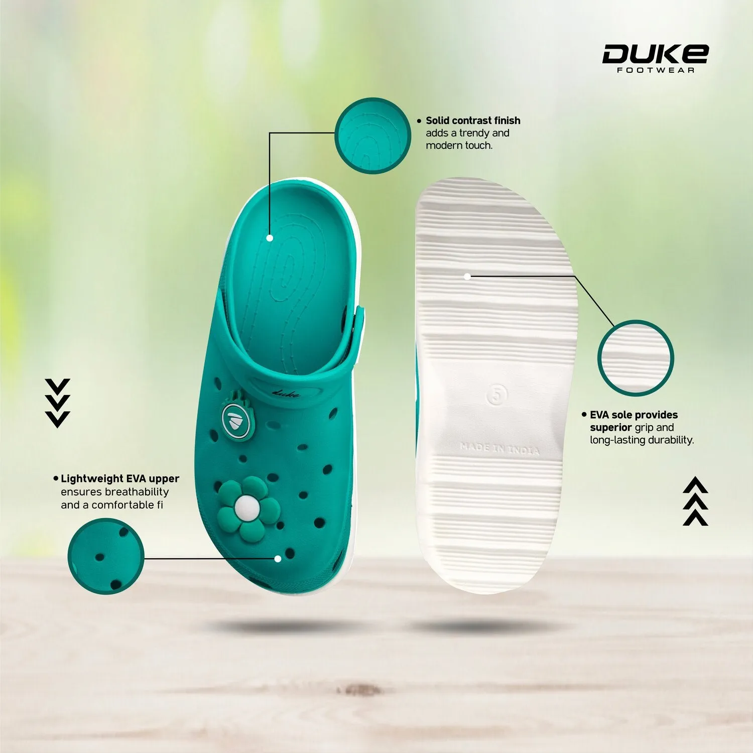 Duke Womens Breezo Clogs (XFW0355)