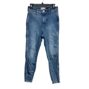 EVERLANE WOMEN THE WAY-HIGH SKINNY FADED BLUE JEANS SIZE 29 REG