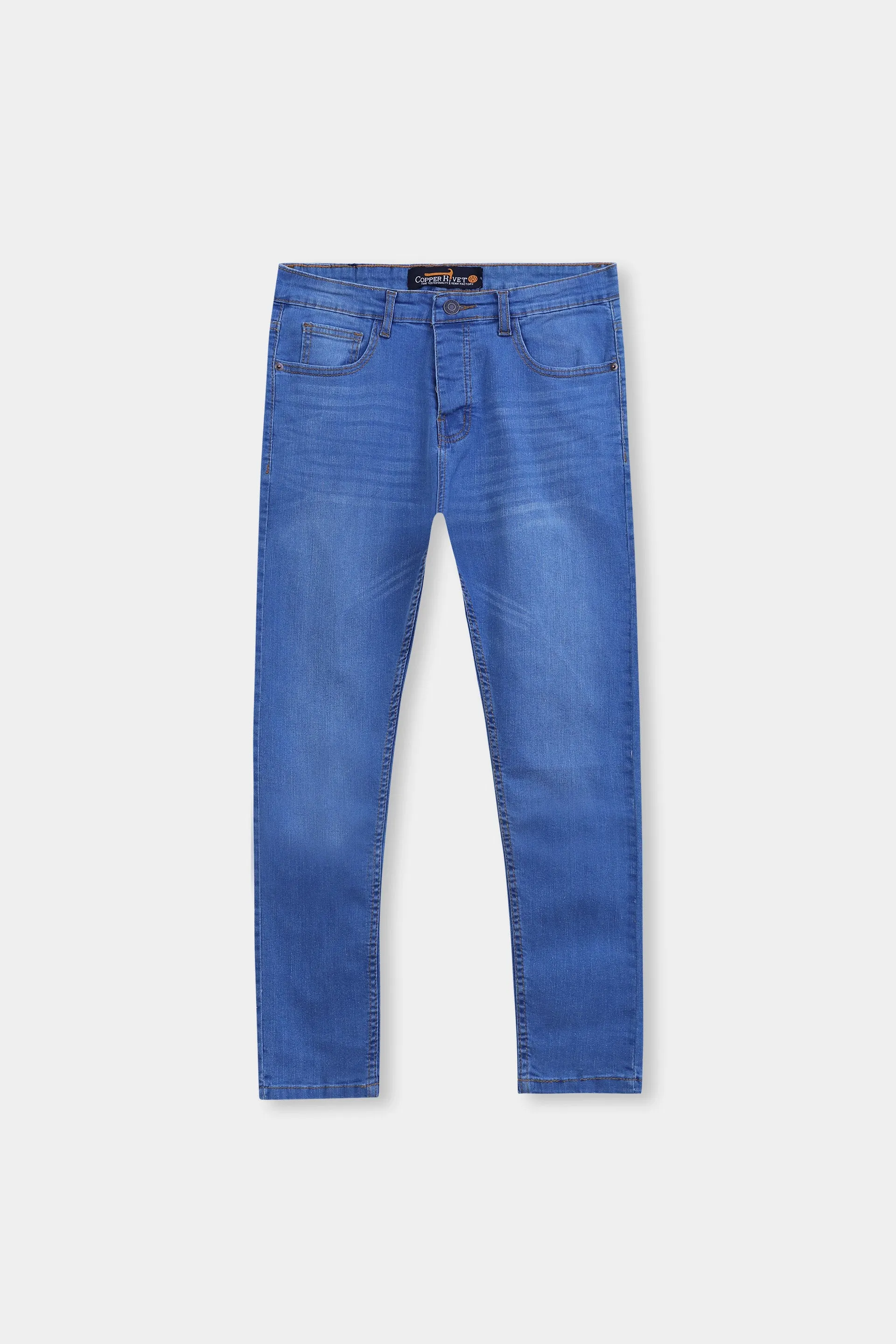 FADED BLUE | ANKLE FIT | DENIM JEANS